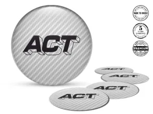 ACT Decalcomania Cerchio Auto Emblemi Alta Qualità